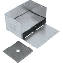 Simpson Strong-Tie 4 In. x 6 In. 16 ga Z-Max ABW Post Base