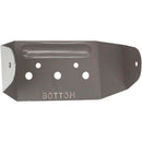 Spectra Metals 2 In. x 3 In. White Aluminum Downspout Clip