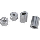 Prime-Line Cable Ferrules and Stops, 5/32", Aluminum