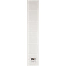 Amerimax 6-1/2 In. x 3 Ft. White Vinyl Gutter Guard with Filter