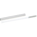 Fastenmaster 7 In. Universal White Gutter Screw & Ferrule, (10-Pack)