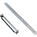 Spectra Metals K Style Aluminum Hidden Gutter Hanger Bracket with Roof Strap, (4-Pack)