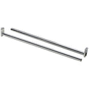 Stanley National 18 In. To 30 In. Adjustable Closet Rod, Bright Steel