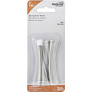 National 3 In. Satin Nickel Spring Door Stop (2-Count)