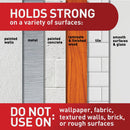 Command 10 Lb and 15 Lb White Picture Hanging Strips Value Pack, 12 Pairs