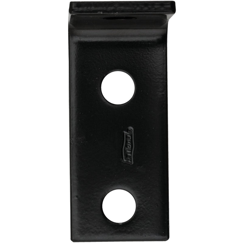National 3.5 In. x 1.5 In. x 3/16 In. Black Heavy Duty Offset Leg Corner Brace