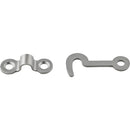 National Satin Nickel Decorative Hook and Staple (2 Count)