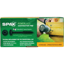 Spax PowerLags 1/4 In. x 6 In. Washer Head Exterior Structure Screw (50 Ct.)