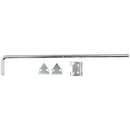 National 1/2 In. X 18 In. Zinc Plated Steel Cane Bolt
