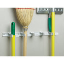 Rust-Resistant White 5-Spring Clip Organizer