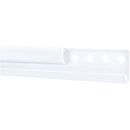 FreedomRail 24 In. White Horizontal Hanging Rail with Cover