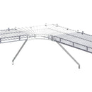 ClosetMaid 16 In. Shelf & Rod Wire Closet Corner Shelf Kit, White