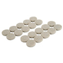 Magic Sliders 3/4 In. Oatmeal Self Adhesive Felt Pads,(20-Count)