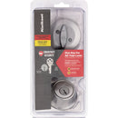 Kwikset 660 Mobile Home Single Cylinder Deadbolt with SmartKey, Satin Chrome