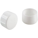 Do it 1-1/4 In. Low Rise Plastic Furniture Leg Tip, (4-Pack)