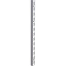 Knape & Vogt 82 Series 63 In. Titanium Steel Heavy-Duty Double-Slot Shelf Standard