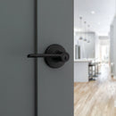 Kwikset Ladera Keyed Entry Lever SmartKey, Satin Nickel