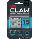 3M Claw Drywall Picture Hanger with Temporary Spot Marker, Holds 15 Lb., 5 Hangers, 5 Markers