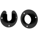 Stanley Home Designs 1-5/16 In. Zinc Closet Rod Socket, Oil Rubbed Bronze (2-Pack)