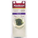 Kwikset Signature Series Polished Brass Juno Dummy Door Knob