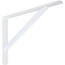 National 111 12 In. White Steel Super Strength Shelf Bracket