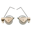 Prime-Line 1-1/4 In. x 1/4 In. Wire Screen Door Tension Spring with Roller (2-Pack)