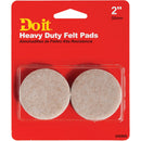 Do it 2 In. Round Self Adhesive Heavy-Duty Furniture Glide, (4-Pack)