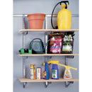 John Sterling Fast-Mount 10 In. Galvanized Steel Supported Shelf Bracket