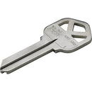Do it Best Kwikset Nickel Plated House Key, KW1 / 1176-250 DIB (250-Pack)