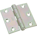 National 2-1/2 In. Zinc Removable Pin Broad Hinge