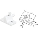 Defender Security White Slide Bolt Patio Door Lock