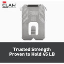 3M Claw Drywall Picture Hanger with Temporary Spot Marker, Holds 45 Lb., 3 Hangers, 3 Markers