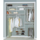 FreedomRail 78 In. White Hanging Upright