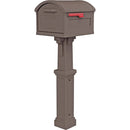Gibraltar Grand Haven Mocha All In One Mailbox