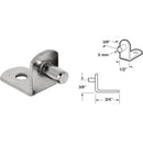 Prime-Line 5mm Nickel Metal Shelf Support (8-Count)
