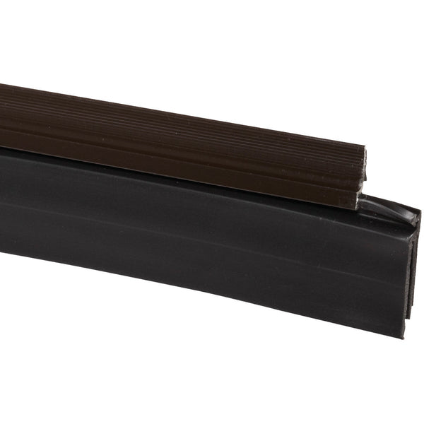 M-D 36 In. Brown Door Bottom Weatherstrip Replacement