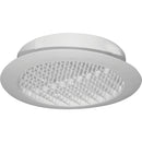Builders Best 6 In. White Plastic Round Eave & Soffit Vent