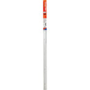 Do it Satin Silver Fluted 1-3/8 In. x 3 Ft. Aluminum Carpet Trim Bar, Wide