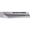 Broan 30 In. Ductless Under-Cabinet Range Hood, Stainless Finish with PrintGuard