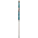 M-D Satin Silver Fluted 1-3/8 In. x 3 Ft. Aluminum Carpet Trim Bar, Wide