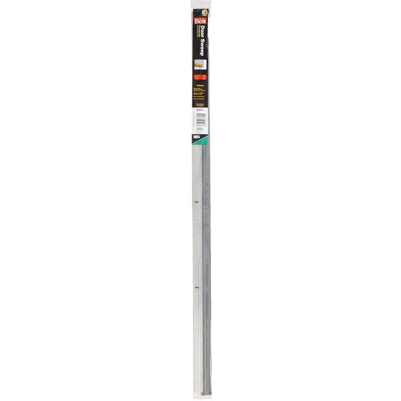 Do it Best 1-5/8 In. x 36 In. Silver Aluminum & Vinyl Door Sweep