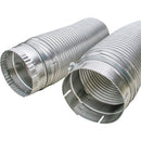 Builders Best E-Z-Fasten 4 In. x 5 Ft. Aluminum Semi-Rigid Dryer Duct