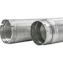Builders Best E-Z-Fasten 4 In. x 5 Ft. Aluminum Semi-Rigid Dryer Duct