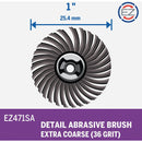 Dremel 1 In. 36G EZ Lock Abrasive Wheel Brush