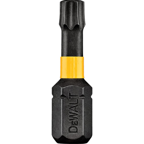 DEWALT FlexTorq 1 In. T10 TORX Security Insert Impact Screwdriver Bit (2-Pack)