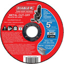 Diablo Type 1 5 In. x 0.040 In. x 7/8 In. Metal Cut-Off Wheel