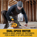DEWALT 20V MAX XR Brushless 30 Degree Cordless Framing Nailer Kit with 4.0 Ah Battery & Charger