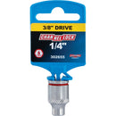 Channellock 3/8 In. Drive 1/4 In. 6-Point Shallow Standard Socket