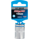 Channellock 1/2 In. Drive 19 mm 6-Point Shallow Metric Socket