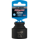 Channellock 1/2 In. Drive 32 mm 6-Point Shallow Metric Impact Socket